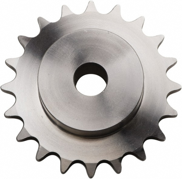 Plain Bore Sprocket: 14 Teeth, 3/8